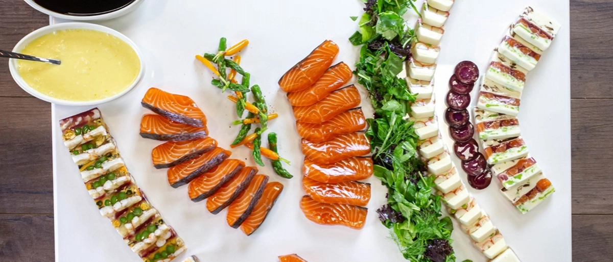 Sunum İçin Sekiz Kişilik Plater Dizim Tekniği