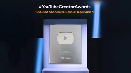 Kısık Ateş Akademi‘ye YouTube’dan Plaket Ödülü!✨