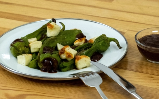 Hellim Peynirli Köy Biberi Tarifi