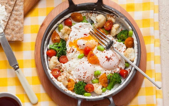 Sebzeli Poşe Yumurta Tarifi