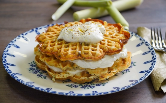 Glütensiz Tuzlu Waffle Tarifi