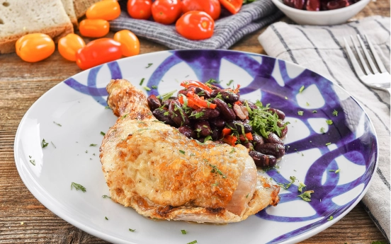 Ekşi Kremalı Tavuk But Tarifi