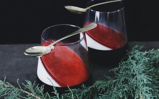 Nar Soslu Panna Cotta Tarifi