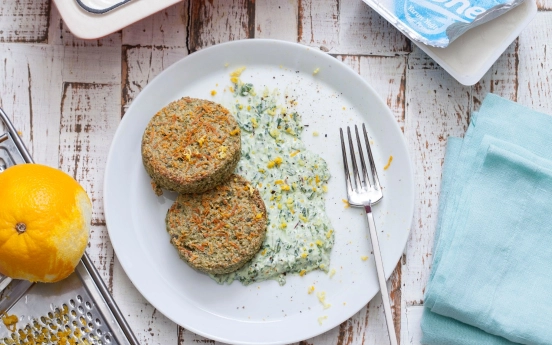 Yeşil Sebzeli Kinoalı Kek Tarifi