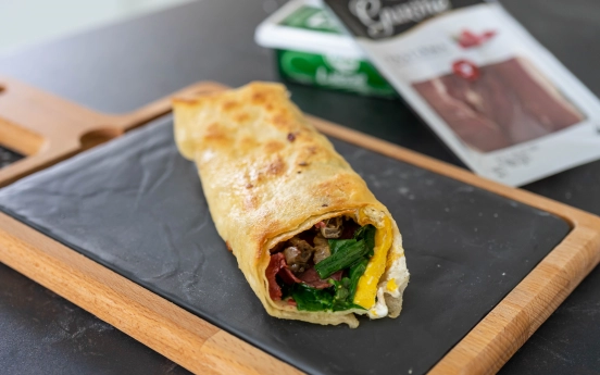 Kuzu Göbeği Mantarlı Dürüm Tarifi