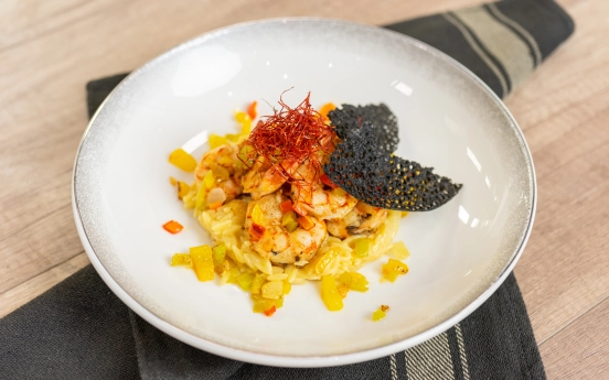 Karidesli Arpa Şehriye Risotto Tarifi