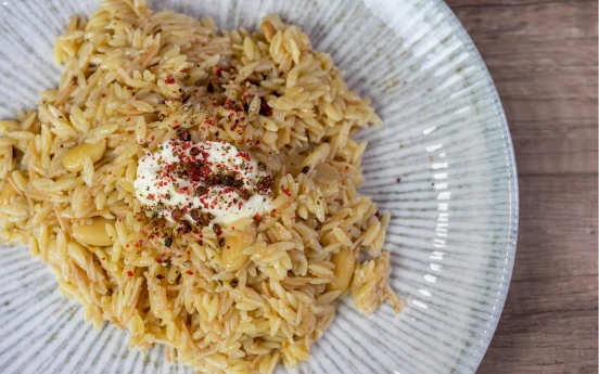 Kaymaklı Arpa Şehriye Pilavı Tarifi