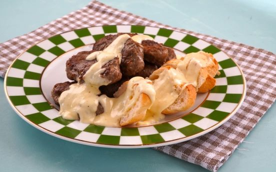 Pratik Krema Soslu Lokum Köfte Tarifi