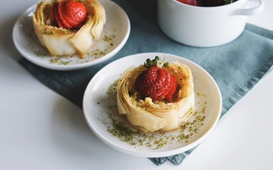 Mini Baklava Cheesecake Tarifi