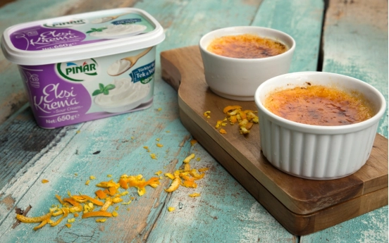 Portakallı Creme Brulee Tarifi