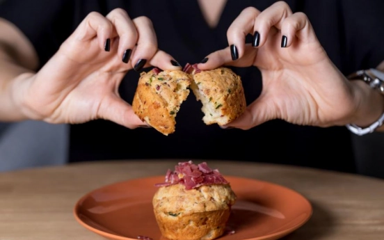 Ekşi Kremalı Tuzlu Muffin Tarifi