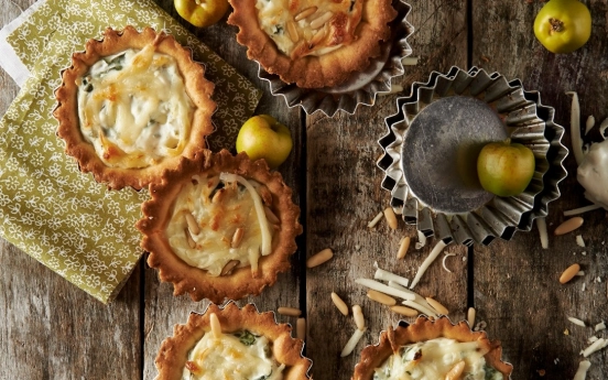 Yeşil Elmalı Peynirli Kiş Tarifi