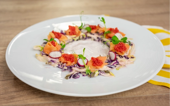 Füme Somon Salatası Tarifi