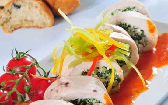 Baharatlı Tavuk Göğsü Dolması Tarifi