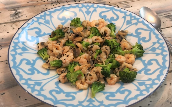 Brokoli ve Mantarlı Karides Tarifi