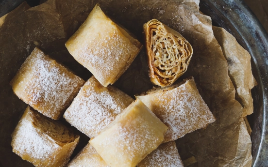 Cevizli Tahinli Kuru Baklava Tarifi