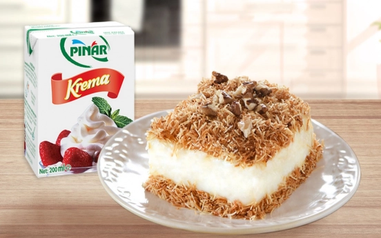 Kremalı Kadayıflı Muhallebi Tarifi