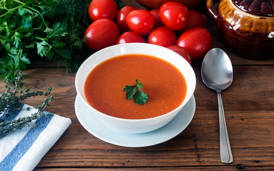 Fırınlanmış Domates Çorbası Tarifi