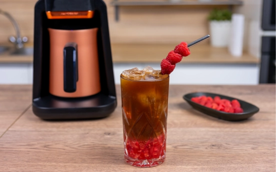 Ahududulu Sodalı Soğuk Türk Kahvesi Tarifi