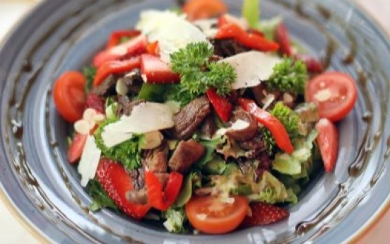 Izgara Bonfileli Salata Tarifi