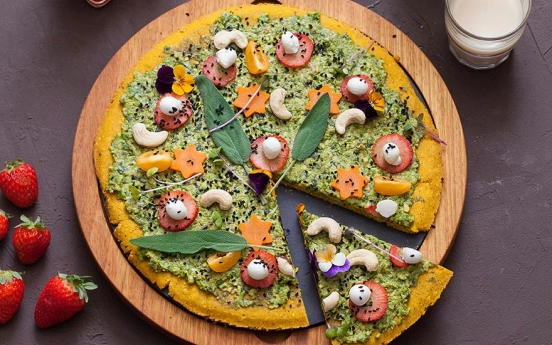 Vejetaryen Yeşil Pizza Tarifi