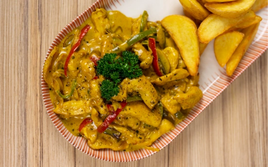 Köri Soslu Tavuk Tarifi