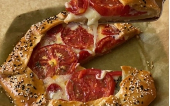 Domatesli Peynirli Galette Tarifi