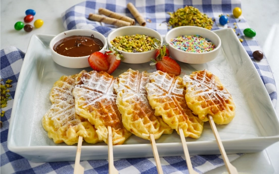 Çubukta Waffle Tarifi