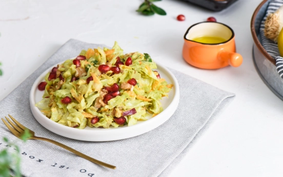 Avokado Soslu Salata Tarifi