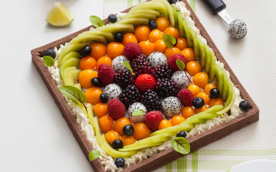 Kakaolu Labneli Meyveli Tart Tarifi