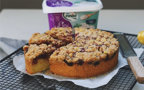 Vişneli Crumble Kek Tarifi