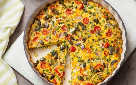 Sebzeli Frittata Tarifi