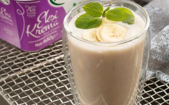 Ekşi Kremalı Muzlu Smoothie Tarifi