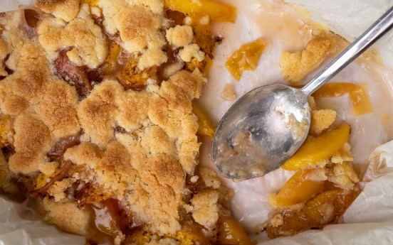 Şeftalili Crumble Tarifi