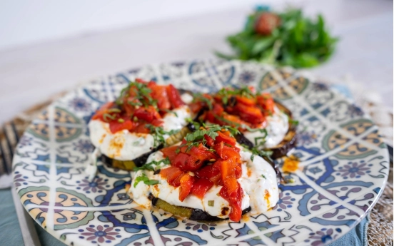 Izgarada Yoğurtlu Patlıcan Tarifi