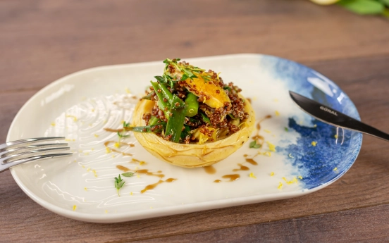 Zeytinyağlı Kinoalı Enginar Tarifi