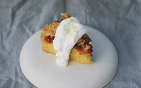 Vişneli Crumble Kek Tarifi