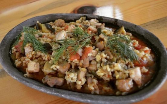 Bulgurlu Tavuk Etli Patlıcan Tarifi