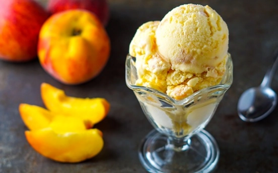 Kremalı Şeftalili Dondurma Tarifi