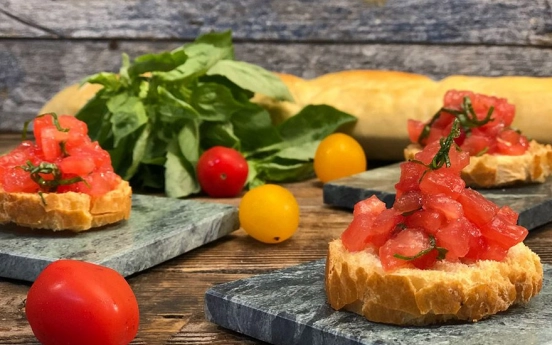 Pratik Domatesli Bruschetta Tarifi