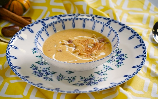 Kestaneli Balkabağı Çorbası Tarifi