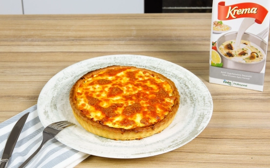 Pırasalı Beyaz Peynirli Kiş Tarifi