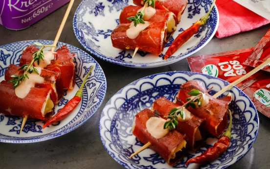 Pastırmalı Patates Şiş Tarifi