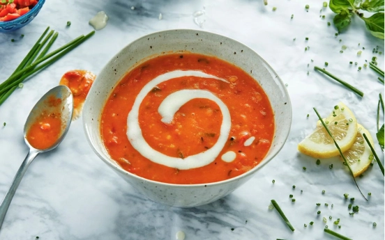 Kırmızı Köz Biber Çorbası Tarifi
