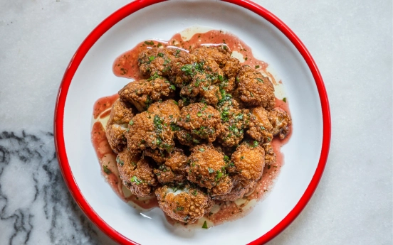 Soslu Karnabahar Kızartma Tarifi