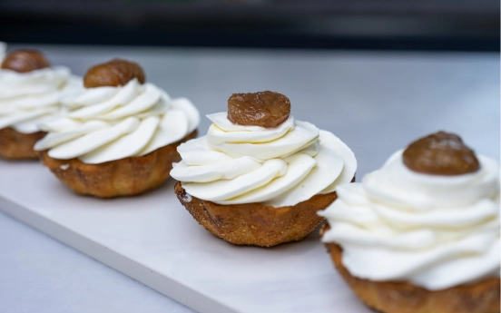 Kestane Şekerli Tart Tarifi