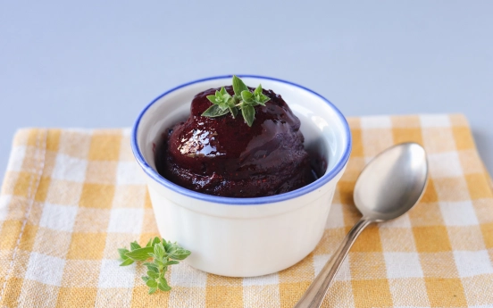 Yaban Mersinli Vegan Sorbe Tarifi
