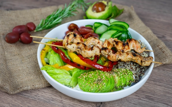 Izgara Tavuk Bowl Tarifi