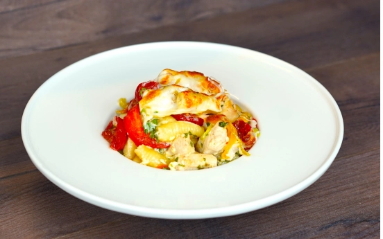 Sebzeli Tavuklu Fırın Makarna Tarifi