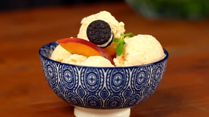 Şeftalili Dondurma Nasıl Yapılır?